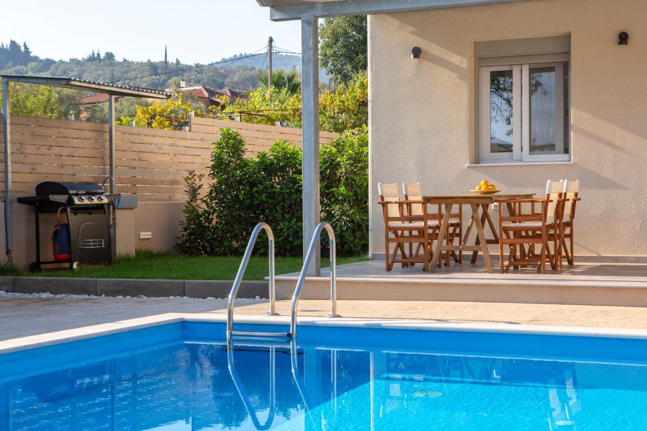 Grappolo Lefkada Villas - Villa Vertzami Just 2 Km From Lefkada Town Apolpaina Exterior photo